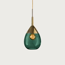 Lute 22cm Pendant Ivy Green Gold